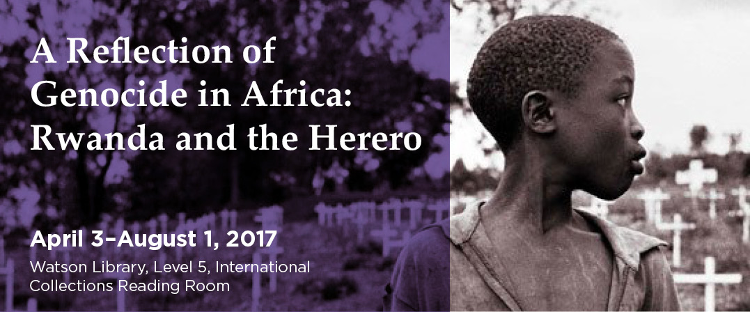 a reflection of genocide in africa: rwanda and the herero