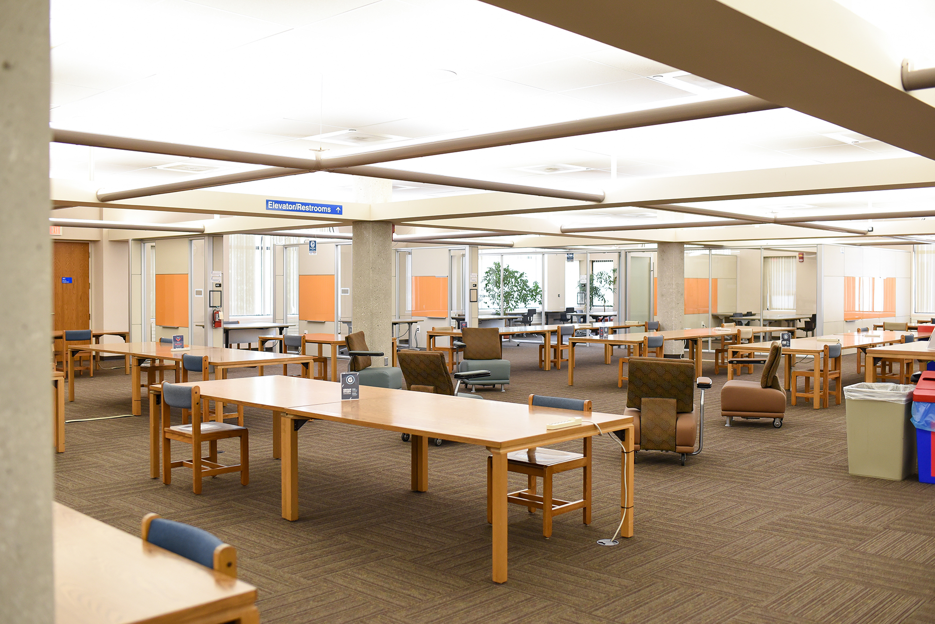 Anschutz Library, Fourth Floor