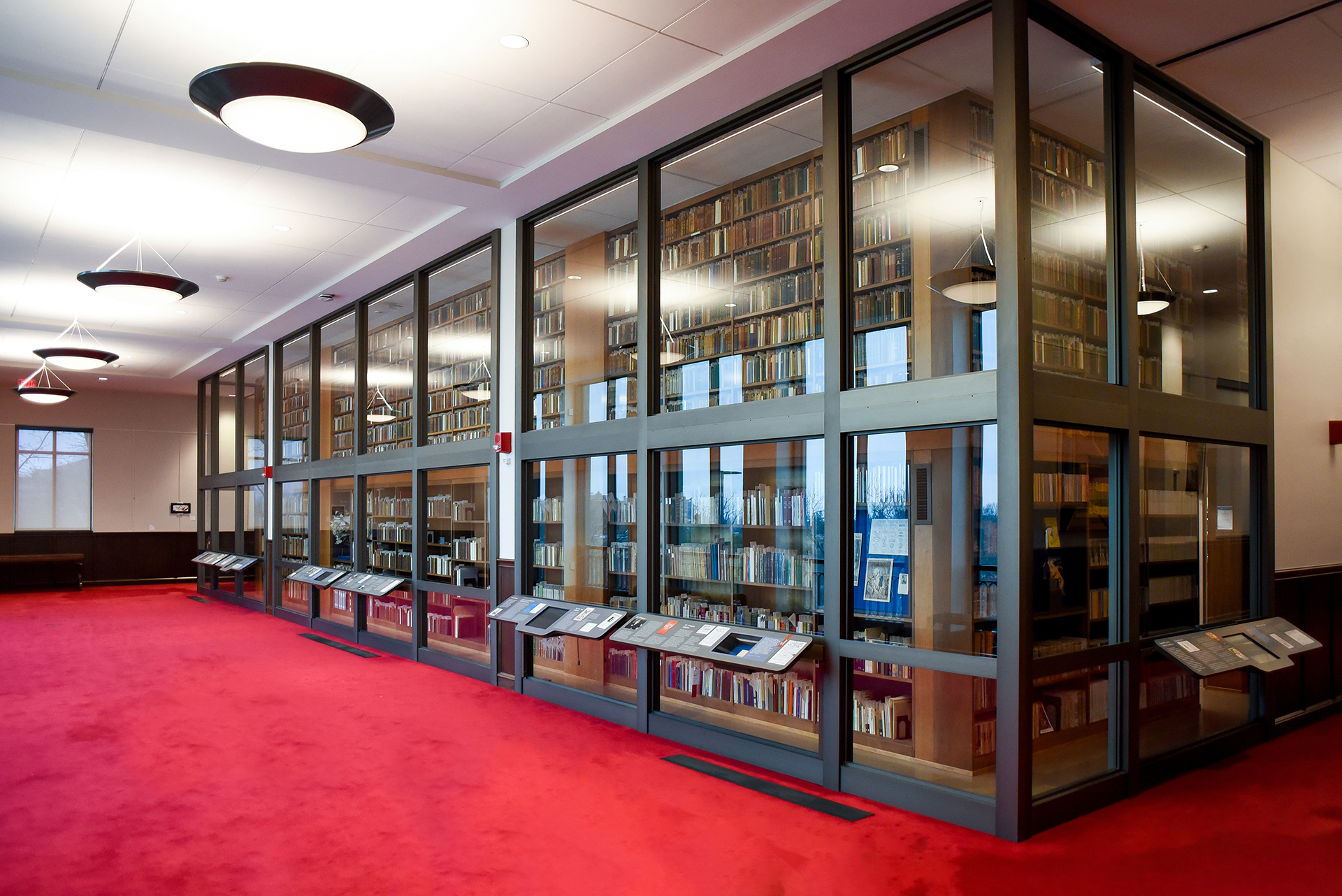 Spencer Research Library's North Gallery